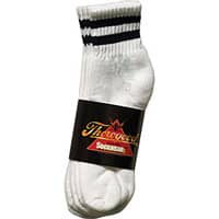 WHITE THOROGOOD COOLMAX ANKLE LENGTH SOCK