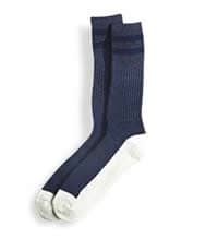 Pro Feet Cushioned Health Blue Crew - Medium