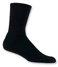 Black Thorlos Crew Length Sock - M