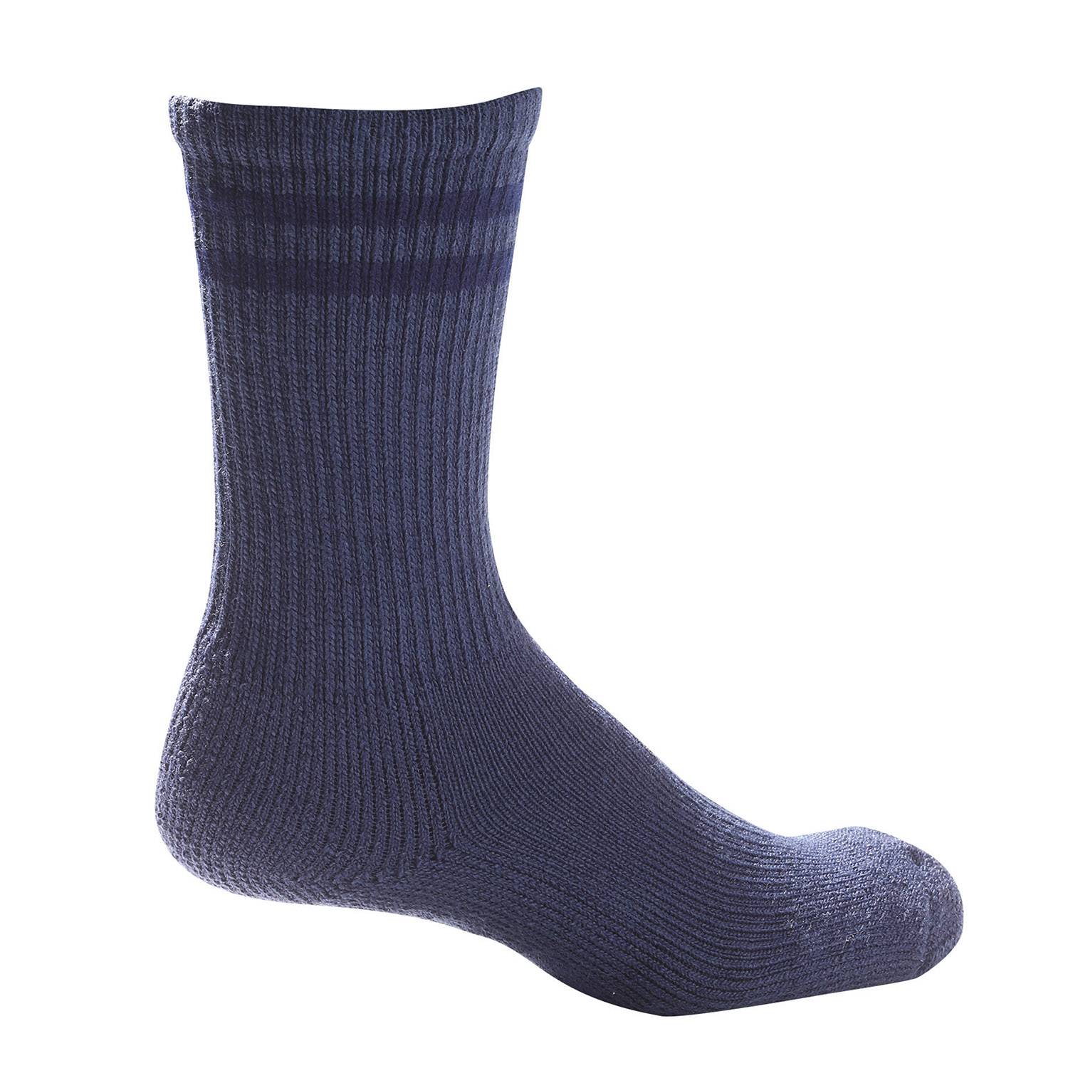 BLUE POSTAL CREW SOCK NYLON/COTTON