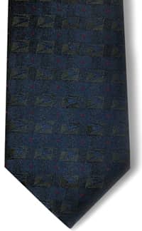 NEW 57 MENS 4-IN-HAND POSTAL CLERK TIE